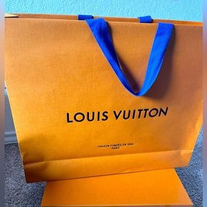 Louis Vuitton large shopping bag.